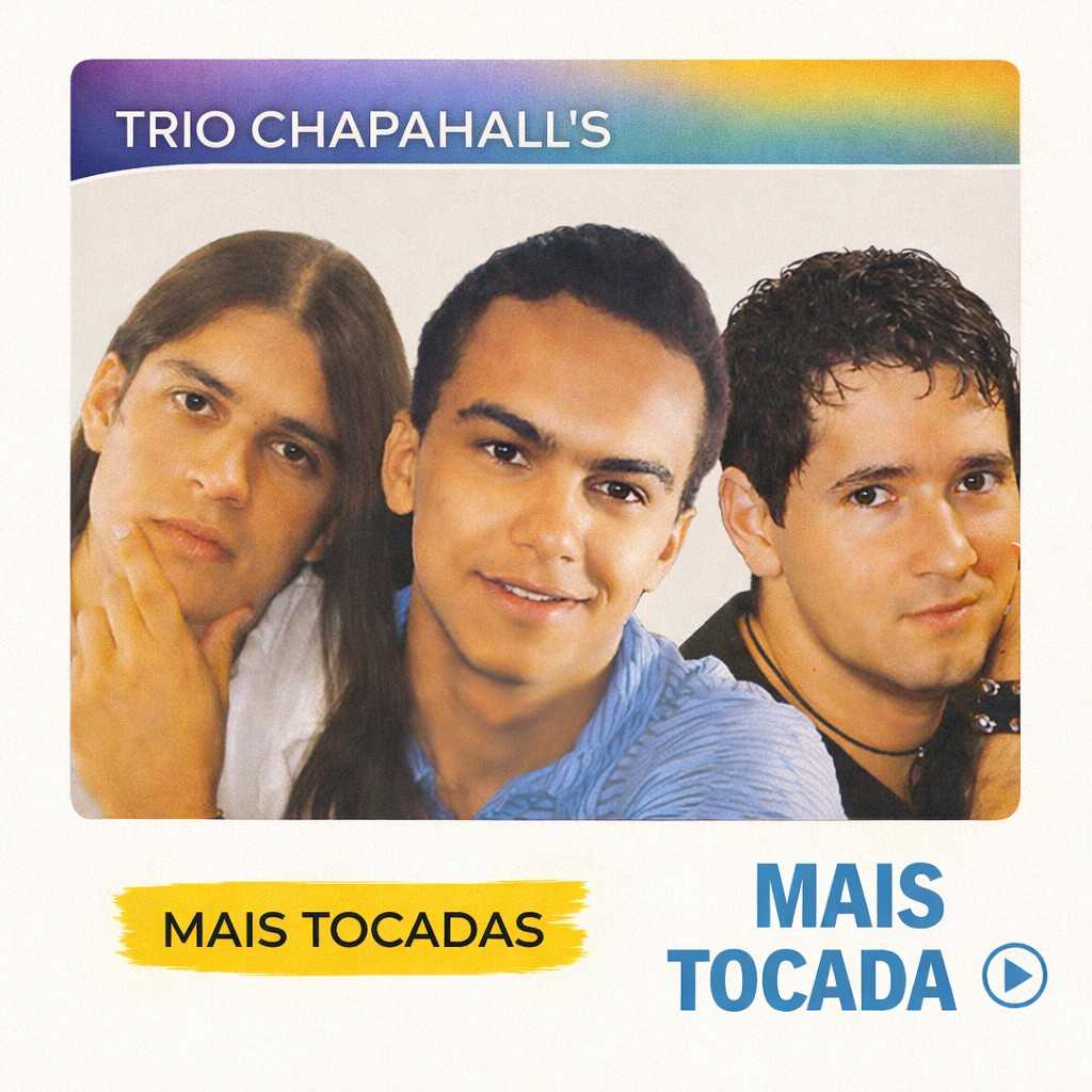 Trio Chapahalls – Mais Tocadas 🎵 (Atualizado em 04/03/2026)