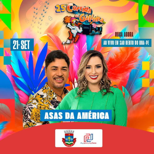 Asas Da América - Ao Vivo em São Bento Do Una - PE 2K24