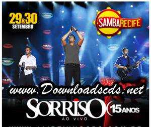 CD Sorriso Maroto ao vivo No Samba Recife 2012