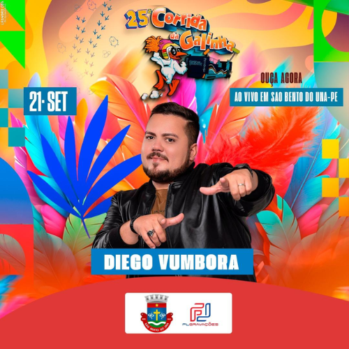 Diego Vumbora - Ao Vivo em São Bento Do Una - PE 2K24