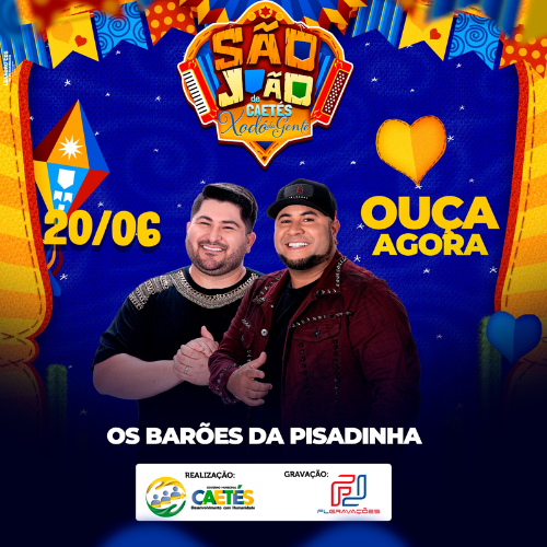 Os Barões Da Pisadinha – Ao Vivo em Caétes – PE 2K25 Os Barões Da Pisadinha - Ao Vivo em Caétes - PE 2K25