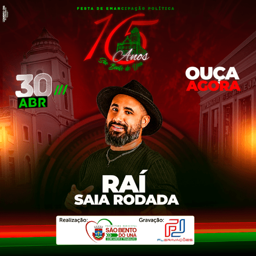 Raí Saia Rodada - Ao Vivo em São Bento Do Una - PE 2K25