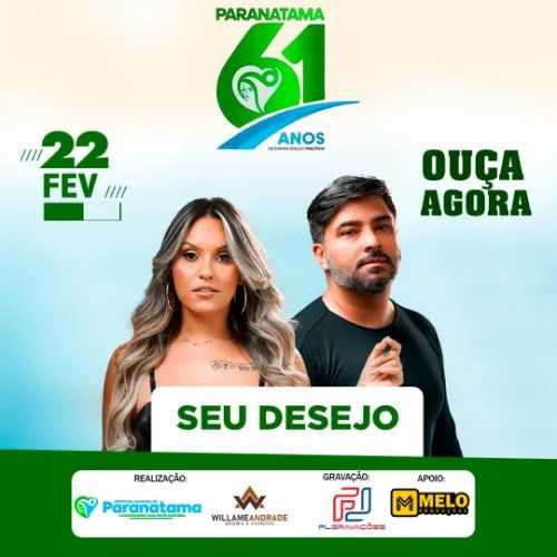 Seu Desejo – Ao Vivo em Paranatama – PE 2K25 Seu Desejo - Ao Vivo em Paranatama - PE 2K25