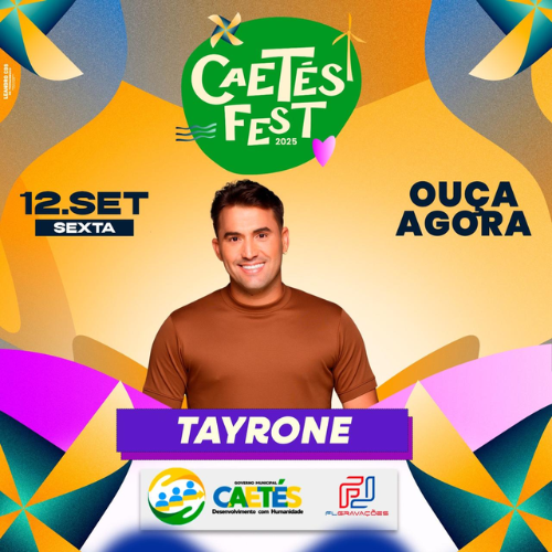 Tayrone – Ao Vivo em Caetés – PE 2K25 Tayrone - Ao Vivo em Caetés - PE 2K25