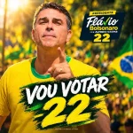 Download Flávio Bolsonaro - Vou Votar 22 | 2026 Pra Paredão
