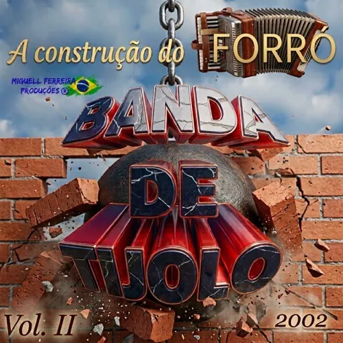 Ouvir e baixar CDs de Forró – Forró Banda De Tijolo 2002 – A Construção Do Forró Download Forró Banda De Tijolo 2002 - A Construção Do Forró
