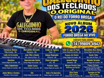 Download GALEGUINHO DOS TECLADOS O ORIGINAL - O REI DO FORRÓ BREGA ( NOVO ÁLBUM 2026 )