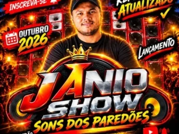 Ouvir e baixar CDs de Forró – **Jânio Show – Sons dos Paredões | Repertório Atualizado Outubro 2026** Download **Jânio Show – Sons dos Paredões | Repertório Atualizado Outubro 2026**
