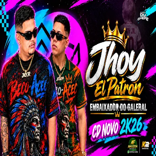 Ouvir e baixar CDs de Forró – JHOY EL PATRON CD NOVO 2K26 SÓ MÚSICAS NOVAS Download JHOY EL PATRON CD NOVO 2K26 SÓ MÚSICAS NOVAS