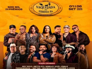 Download João Gomes Ao Vivão Vaquejada de Serrinha em Serrinha-BA Setembro 2026 - Gravação Bruno Raires Cds