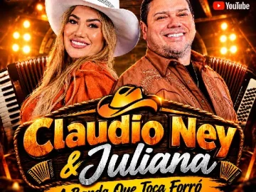 Download Nome do cd Claudio Ney & Juliana - A Banda Que Toca Forró