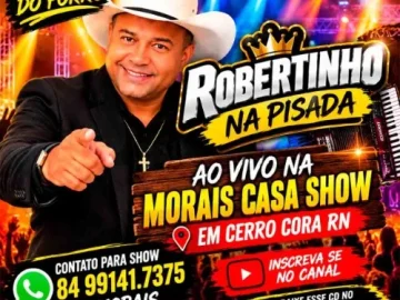 Download O FERA DO FORRO ROBERTINHO EM MAIS UM SUPER SHOW DESSA VEZ EM CERRO CORA RN MORAIS CASA SHOW 12 09 2