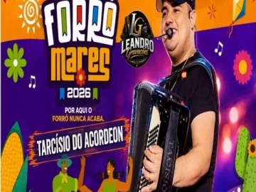 Download Tarcisio do Acordeom AO VIVO NO FORROMARES 2026 Leandro Gravações De Palmares
