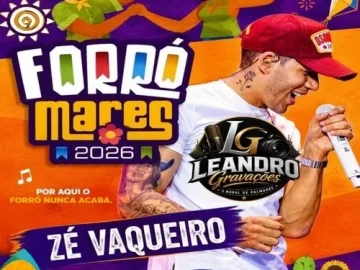 Download Ze Vaqueiro AO VIVO NO FORROMARES 2026 Leandro Gravações